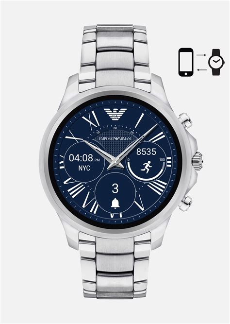 emporio armani connected watch.